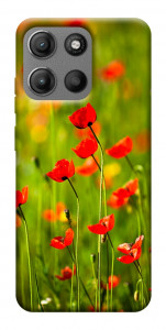 Чехол Маковое поле для Motorola Moto G15 Power