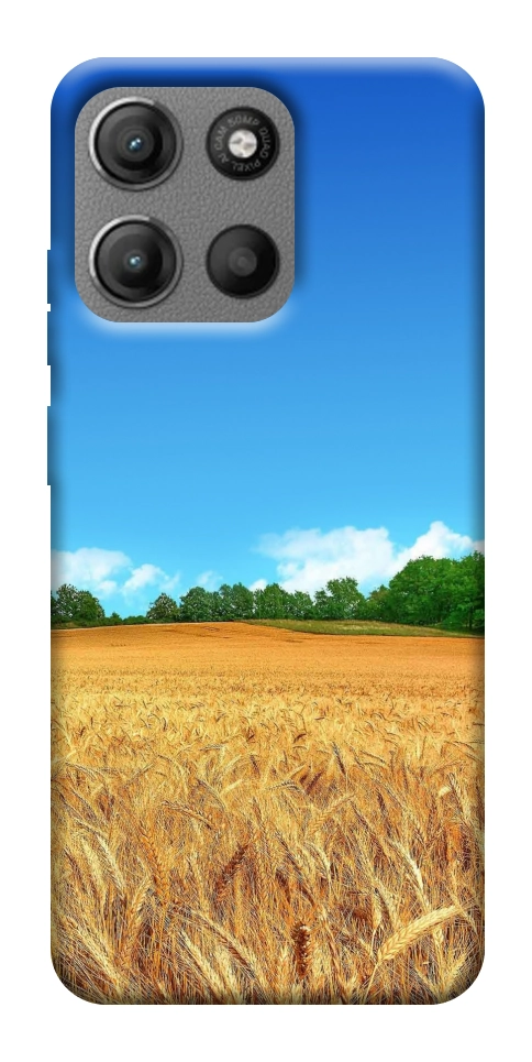 Чехол Пшеничное поле для Motorola Moto G15 Power