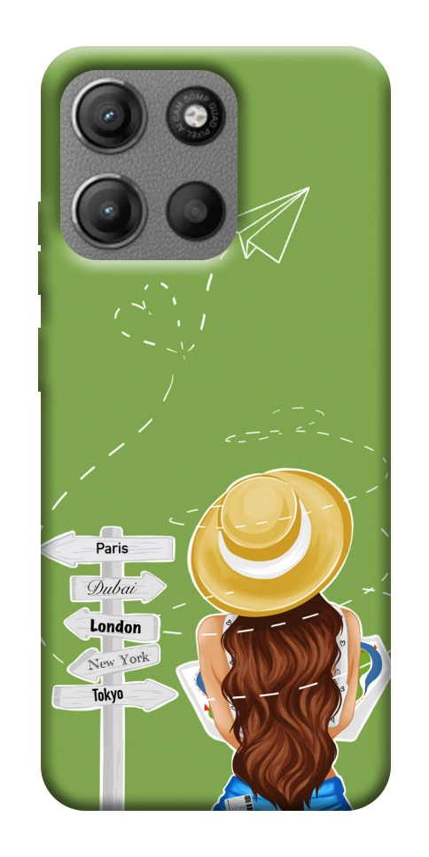 Чохол Travel girl для Motorola Moto G15 Power