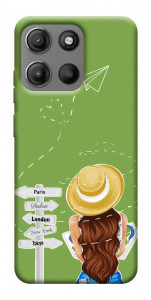 Чехол Travel girl для Motorola Moto G15 Power