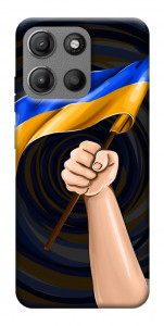 Чехол Флаг для Motorola Moto G15 Power