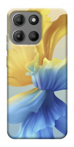 Чехол Абстрактный цветок для Motorola Moto G15 Power