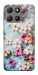 Чехол Floating flowers для Motorola Moto G15 Power