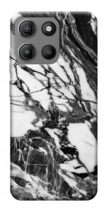 Чехол Calacatta black marble для Motorola Moto G15 Power