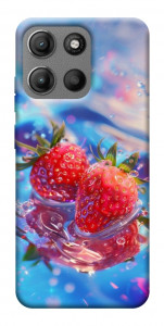 Чехол Red Strawberry для Motorola Moto G15 Power