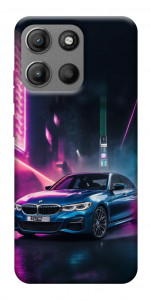 Чехол Неоновое BMW для Motorola Moto G15 Power