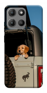 Чехол Dog in the car для Motorola Moto G15 Power