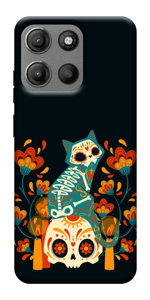 Чехол Bones and Blooms для Motorola Moto G15 Power