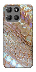 Чехол Gold snake skin для Motorola Moto G15 Power