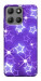 Чехол Purple sparkles для Motorola Moto G15 Power