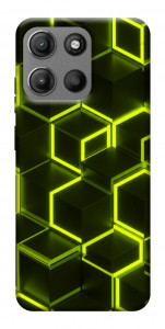 Чехол Neon hexagon для Motorola Moto G15 Power