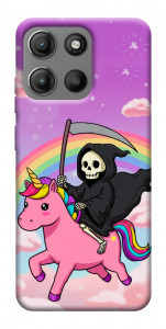 Чехол Grim reaper corn для Motorola Moto G15 Power