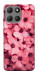 Чехол Pink flowers для Motorola Moto G15 Power