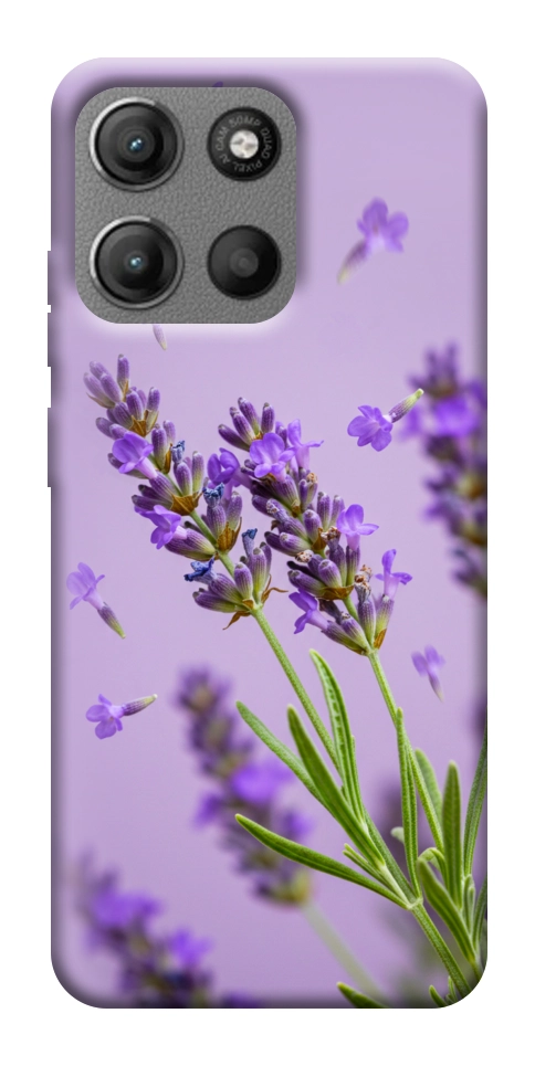 Чехол Lavender purple для Motorola Moto G15 Power