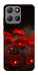 Чехол Burning flowers для Motorola Moto G15 Power
