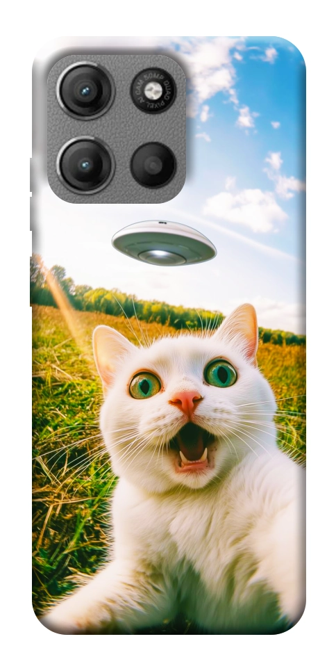 Чехол Ufo cat для Motorola Moto G15 Power