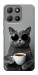 Чехол Grey cat coffee для Motorola Moto G15 Power