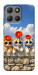 Чехол Flower cats для Motorola Moto G15 Power
