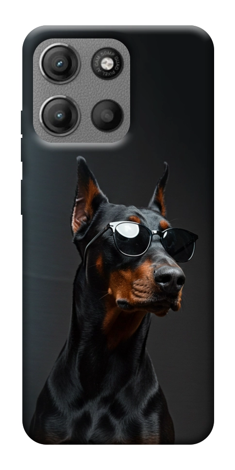 Чехол Cool doberman для Motorola Moto G15 Power