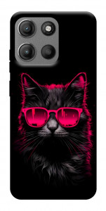Чехол Cyberpunk cat для Motorola Moto G15 Power