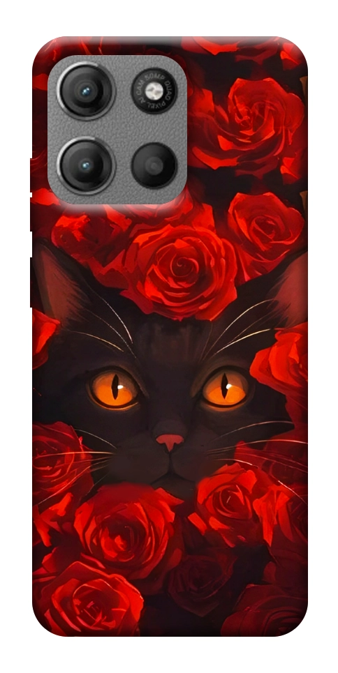 Чехол Rose cat для Motorola Moto G15 Power