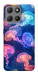 Чохол Neon jellyfishes для Motorola Moto G15 Power