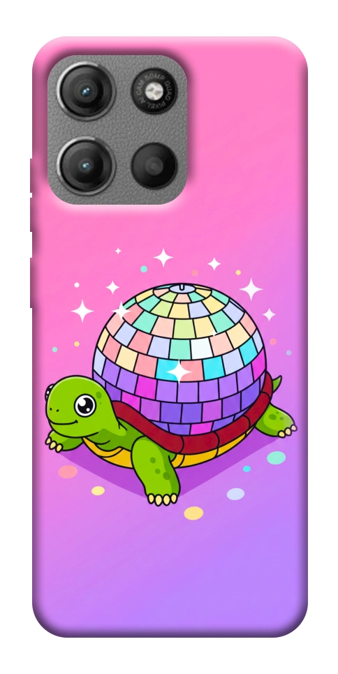 Чехол Disco turtle для Motorola Moto G15 Power