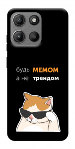 Чехол Будь мемом для Motorola Moto G15 Power