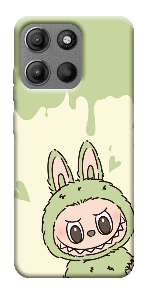Чехол Labubu green для Motorola Moto G15 Power