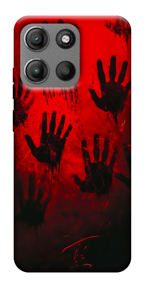 Чехол Bloody hands для Motorola Moto G15 Power