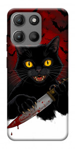 Чехол Horror lucky cat для Motorola Moto G15 Power