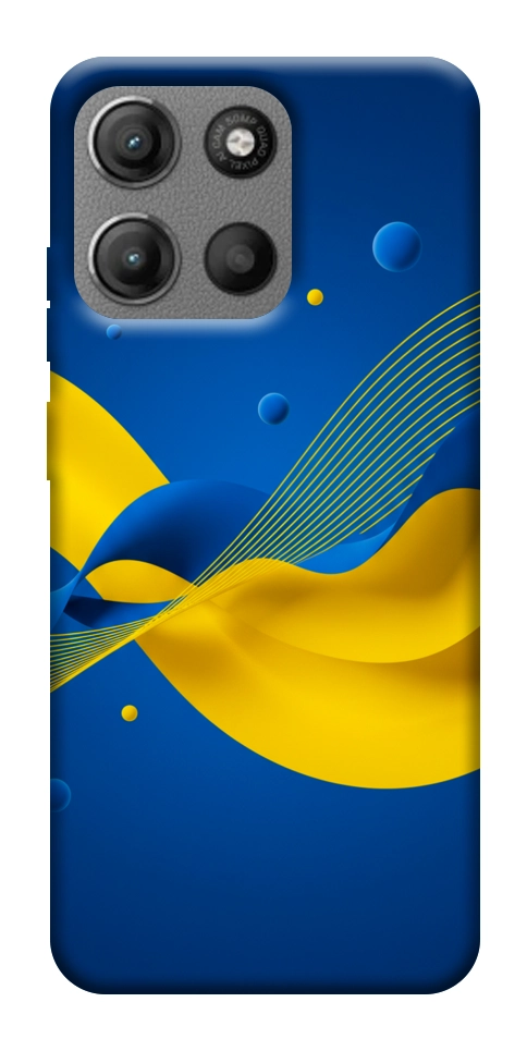 Чохол Жовто-синя гармонія для Motorola Moto G15 Power