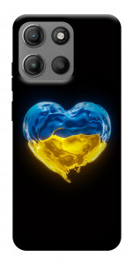 Чехол Серце України для Motorola Moto G15 Power