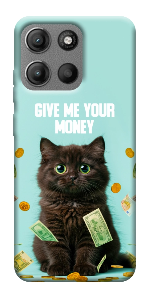 Чехол Money cat для Motorola Moto G15 Power