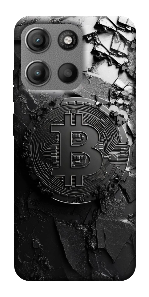 Чехол Dark bitcoin для Motorola Moto G15 Power