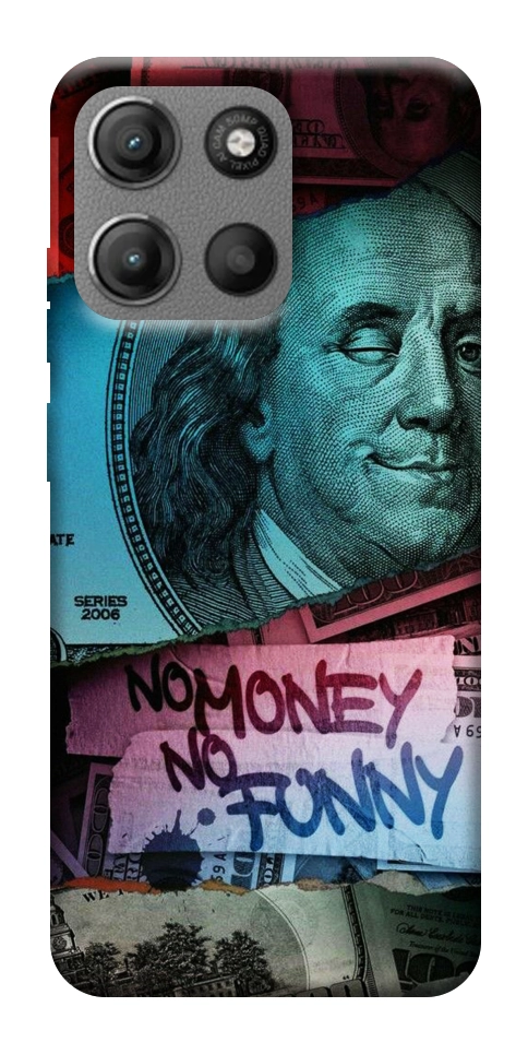 Чехол No money no funny для Motorola Moto G15 Power