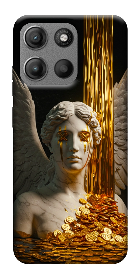 Чехол Gold statue для Motorola Moto G15 Power