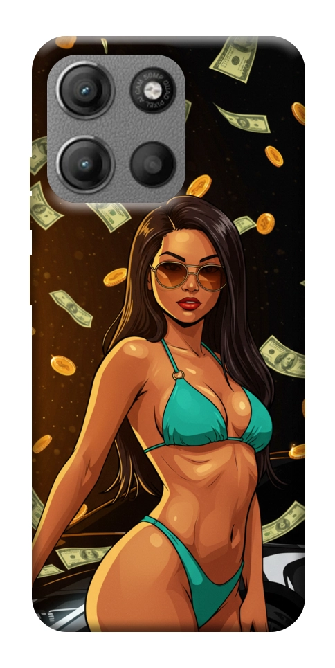 Чехол Money girl для Motorola Moto G15 Power
