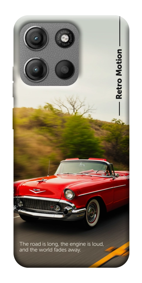 Чехол Retro auto для Motorola Moto G15 Power