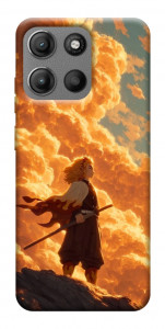Чехол Demon slayer kyojuro для Motorola Moto G15 Power