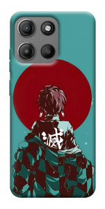 Чехол Demon slayer tanjiro для Motorola Moto G15 Power