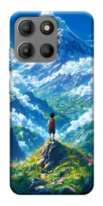 Чехол Mountain landscape для Motorola Moto G15 Power