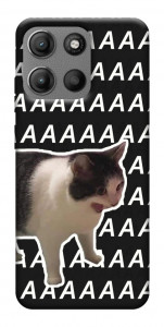 Чехол Сat screaming для Motorola Moto G15 Power