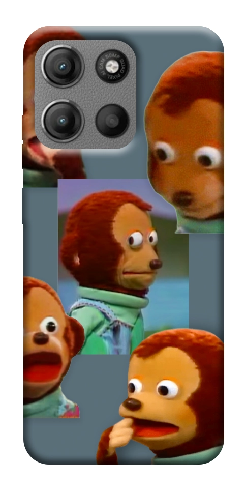 Чехол Side eye monkey для Motorola Moto G15 Power
