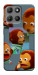 Чехол Side eye monkey для Motorola Moto G15 Power