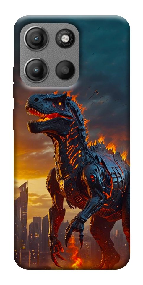 Чехол Fire dino для Motorola Moto G15 Power