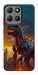 Чехол Fire dino для Motorola Moto G15 Power