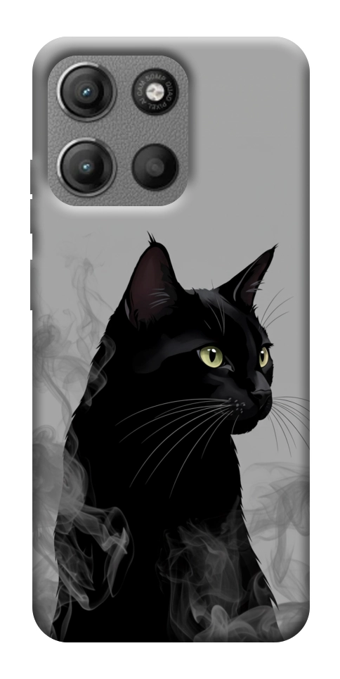 Чехол Smoke cat для Motorola Moto G15 Power