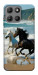 Чехол Beach Horses для Motorola Moto G15 Power