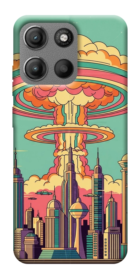Чехол Сolorful explosion для Motorola Moto G15 Power